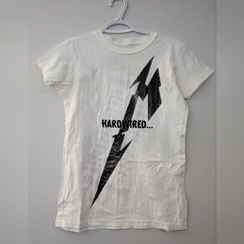 Metallica T Shirt Hardwired World Wired 2017 Tour Women’s M Official Merch